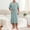 Green, variant on Men's Short Sleeve Modal Bathrobe with Pockets, Lightweight Summer Kimono Robe for Home Relaxation, Vacation and Daily Wear