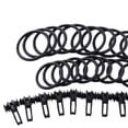 thumbnail image 3 of Toystoory 10 Uds. De plástico ajustable, anzuelos para caña de pescar, soporte para señuelo, accesorios de pesca seguros Pescar Negro, 3 of 5