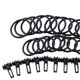 thumbnail image 3 of Toystoory 10 Uds. De plástico ajustable, anzuelos para caña de pescar, soporte para señuelo, accesorios de pesca seguros Pescar Negro, 3 of 5