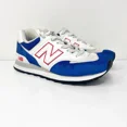thumbnail image 2 of New Balance Mens 574 V2 U574VN2 White Casual Shoes Sneakers Size 5.5 D, 2 of 5