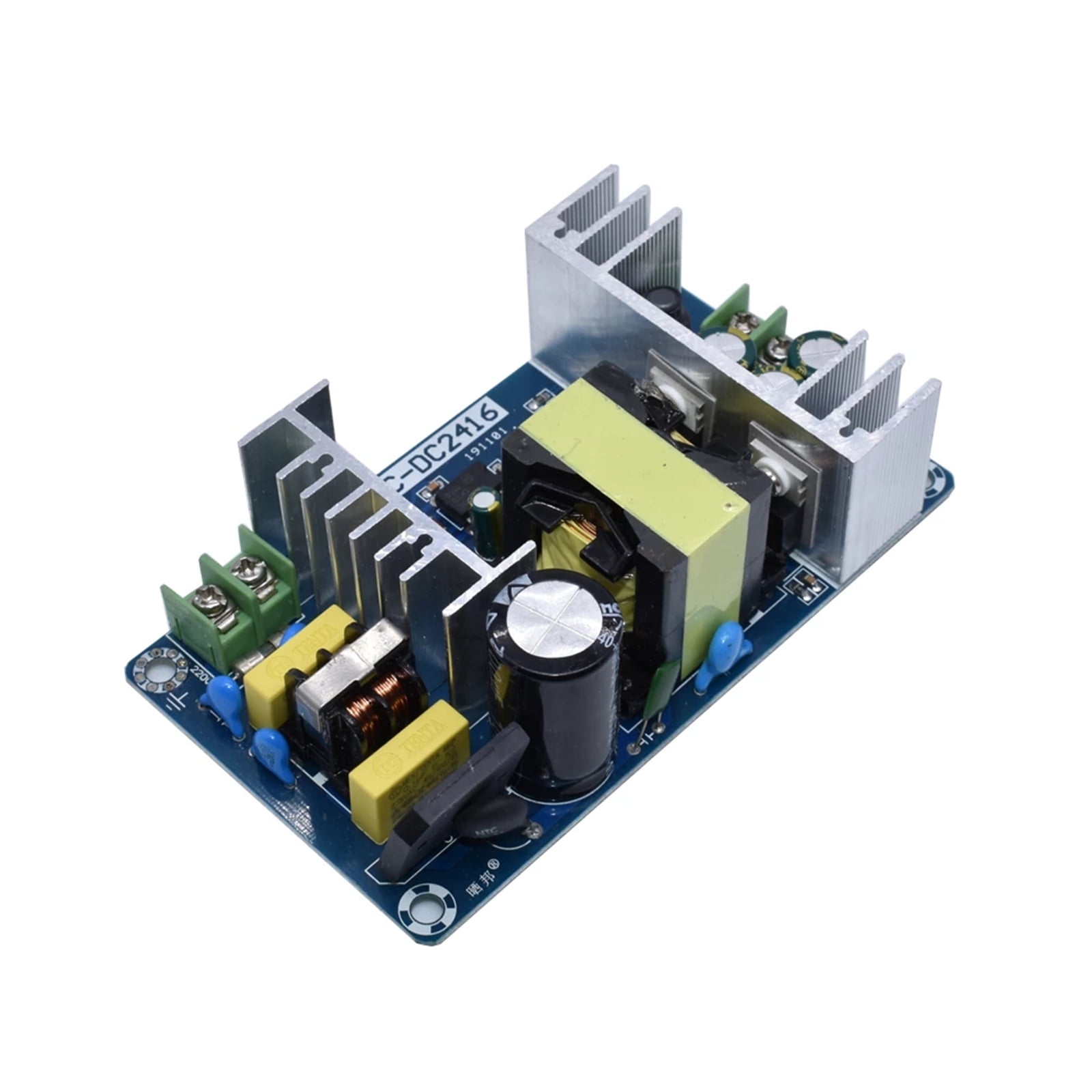 AC-DC Power Supply Module Switching Power Board AC 100-240V to DC 24V 6A 