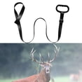 thumbnail image 1 of de venado y arnés Arrastrar Tirar Cuerda Banda Cuerda de venado resistente al desgaste al aire libre Negro Cola Arrastre de ciervos, 1 of 8