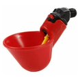 thumbnail image 4 of PCS in Chicken Drinker, Automatic Cups Automatic Chicken Stainless Steel Water Horizontal Side Nipples Chicken Poultry Rabbit Drinker Drinker Nipple Screw Water Bowl, 4 of 5