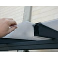 thumbnail image 2 of CANOPIA by PALRAM Sierra 7.5 ft. x 15 ft. Aluminum Patio Cover - Grey, 2 of 5