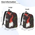 thumbnail image 3 of Yiaed Cute Christmas Gnomes Print Backpack, Premium Laptop Backpack, Travel Backpack for Women, Lightweight Backpacks, Comfortable Back Pack-Small, 3 of 5