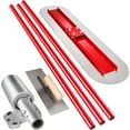 thumbnail image 1 of VEVOR Bull Float Concrete Float 1200x300mm Concrete Tool Trowel Float Handle & Bracket, 1 of 9