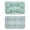 Green, variant on Reusable Silicone Tray Duck Shape Mold for Ice Popsicles Chocolate Jelly Candy Baking Flexible Nonstick
