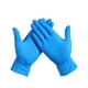 thumbnail image 1 of 100 guantes de nitrilo L sin polvo sin látex hipoalergénicos, guantes alimentarios jetables certificados, 1 of 5