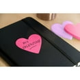 thumbnail image 3 of Post-it Heart Shape Notes, 3" x 3", Assorted Colors, 3 of 7