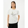thumbnail image 6 of Short Sleeve Crew Neck Pinted T-Shirt, 6 of 6