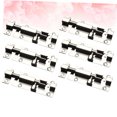 thumbnail image 3 of FUTUREORYY 6Pcs Rectangular Door Security Lock Brushed Nickel for Homeowners Use, 3 of 8