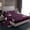Purple White, variant on jejeloiu Galaxy Starry Sky Bed Sheets,Constellation Pattern King Sheets,Purple White Sheet Set For Girls Kids,Microfiber Bedroom Decor,4 Pieces