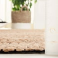 thumbnail image 3 of SAFAVIEH Natural Fiber Devan Geometric Runner Rug, Natural/Black, 2'3" x 8', 3 of 6