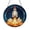 Acrylic 3.5 Inch, variant on Space Rocket Launch Stained Glass Suncatcher Window Hanging Sun Catcher Cosmic Home Decor Gift for Kids or Adults