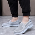 thumbnail image 6 of Willtoo Men's Slip On Loafers Mesh Breathable Orthopedic Comfort Casual Walking Shoes Arch Support Cushion Light Shoe Outdoor Sneaker, 6 of 6