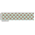 thumbnail image 2 of Ambesonne Circus Fabric by the Yard Upholstery, Cartoon Tent and Trees Fun, 10 Yards, Pale Blue and Multicolor, 2 of 4