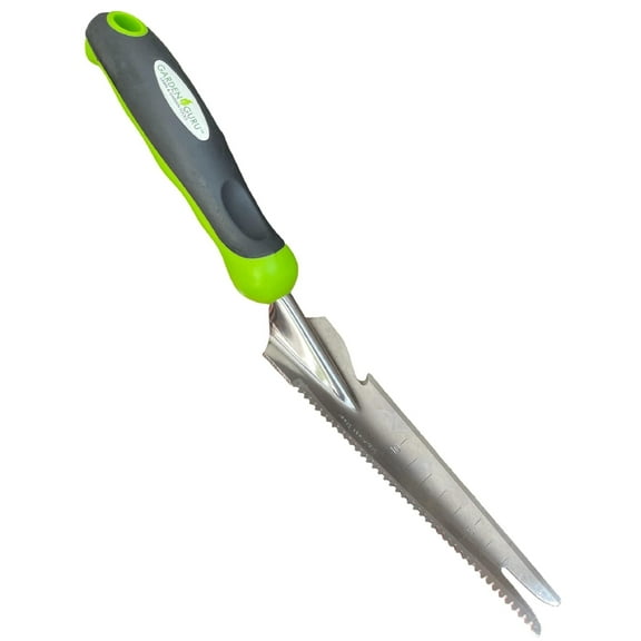 Garden Guru Hand Weeder Trowel with Ergonomic Handle – Stainless Steel Weeding & Digging Knife – Rust Resistant - Perfect for Weeding, Digging, Pruning, Cutting