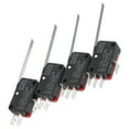 thumbnail image 5 of 4 PCS  es Waterproof Momentary Push Button  2 Long Hinge Lever Micro es, 5 of 6