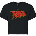 thumbnail image 3 of Marvel X-Men - Logo - Juniors Cropped Graphic T-Shirt, 3 of 5
