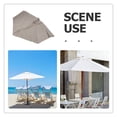 thumbnail image 3 of WRITWAA Market Shade Canopy Ligero Y Duradero Para Exteriores Con Protección En Kaki, 3 of 7