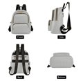 thumbnail image 2 of JIALIOU Mini Backpack Purse for Women Quilted Casual Daypack Small Travel Shoulder Bag, Gray, 2 of 7