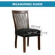 thumbnail image 3 of Dining Chair Seat Cover Stretch Spandex Chair Seat Covers Chair Seat Cushion Slipcovers for Dining Room Kitchen Chairs Removable Washable Chair Seat C, 3 of 5