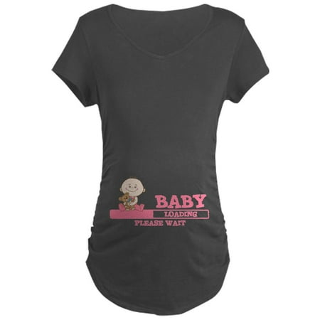 

CafePress - Baby Loading Maternity T Shirt - Maternity Dark T-Shirt