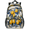 Beige, variant on Jiaoprinted Cartoon Soccer Ball Backpack, Large Modern Abstract Football Travel Laptop Backpack Men Women Work Business Computer Casual Daypack Rucksack, 18 Inch