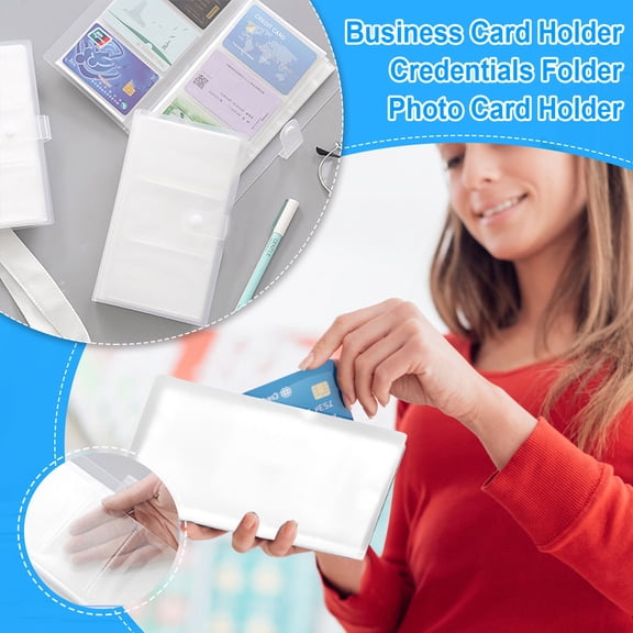 Clearance Office&Craft&Stationery under $5 Business Card Book Bank Card Book Photo Album Folder Business Card Holder