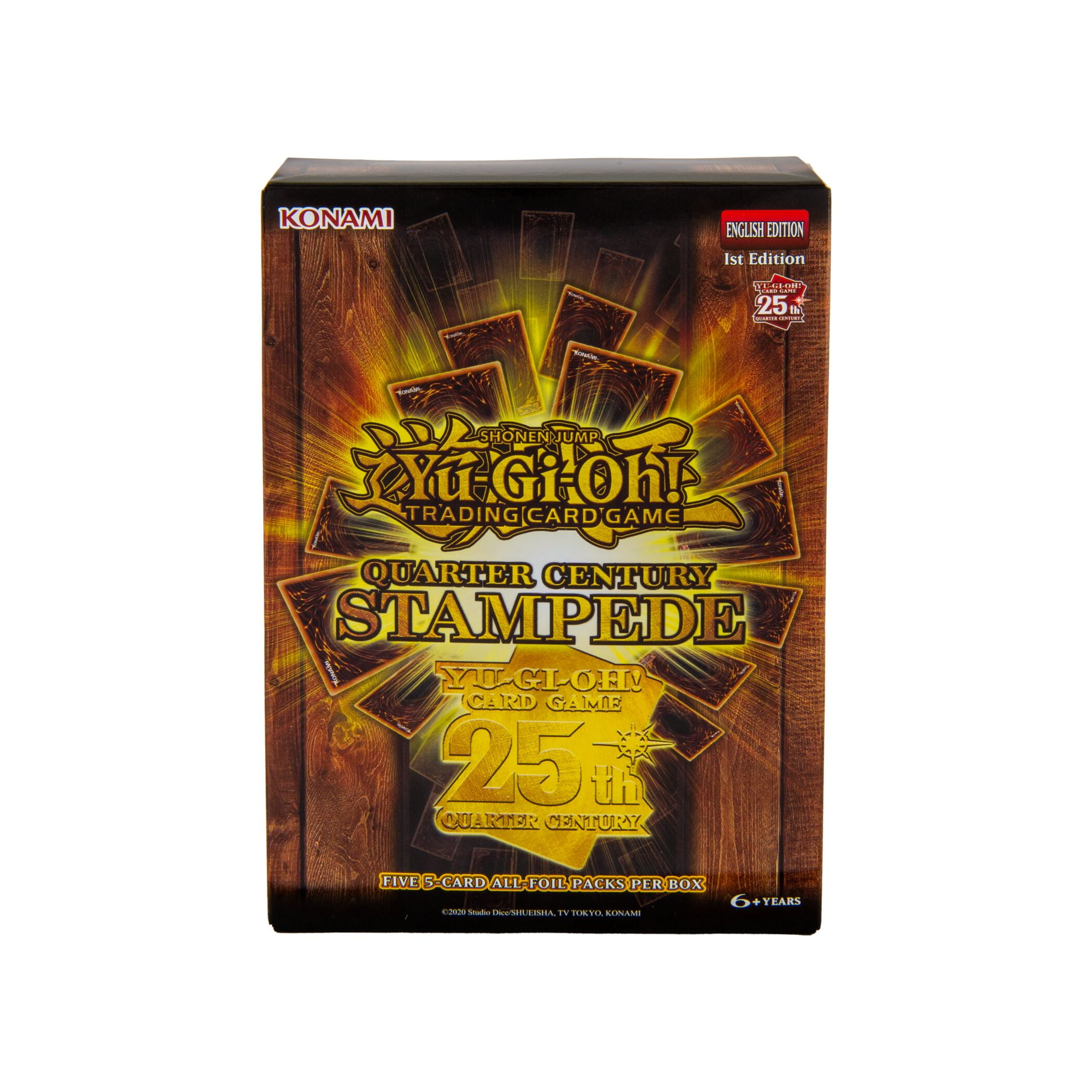 Yu-Gi-Oh! Trading Card Games Quarter Century Stampede Box Yu-Gi-Oh! Trading Card Games Quarter Century Stampede Box