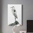 thumbnail image 5 of Shoreline Heron in B&W II Premium Gallery Wrapped Canvas - Ready to Hang, 5 of 7