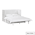 thumbnail image 4 of Rustic Classics Stow Queen Size Murphy Bed Cabinet with Gel Memory Foam Mattress (Cherry), 4 of 47