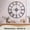 Slate Gray-24 Inch, variant on 24 Inch Black Metal Roman Numeral Decorative Wall Clock