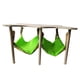 thumbnail image 2 of Cobayas Hamaca Hámster Hamaca Nido con soporte de madera Escondite 40cmx30cmx24cm Yuyangstore Hamaca de conejillo de Indias, 2 of 8