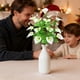 thumbnail image 5 of Ramo de flores artificiales realistas para decoración del hogar., 5 of 6
