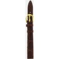 thumbnail image 4 of Hadley-Roma Women's LS-717 11mm Brown Crocodile Grain Watch Strap, 4 of 4
