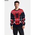 thumbnail image 2 of Sudadera con estampado 3D de araña para hombre y mujer, para Nochevieja, Navidad, fiesta, jersey para parejas, feo suéter navideño, 2 of 5