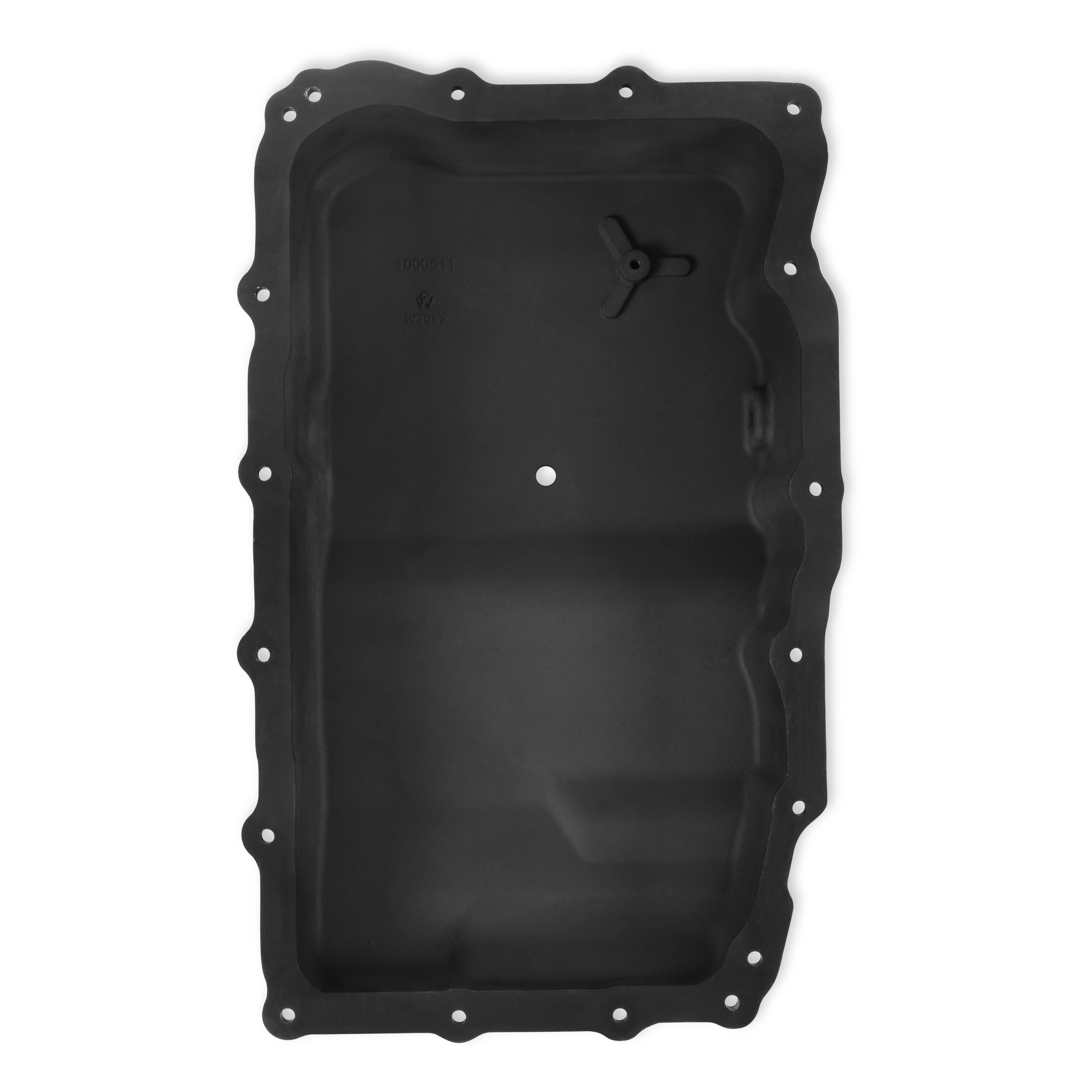 B&M 71401 Hi-Tek Heavy Duty Deep Transmission Pan - Black