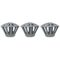 3 Pieces Downspout Strainer Cast Iron Floor Drain Gutter Screen