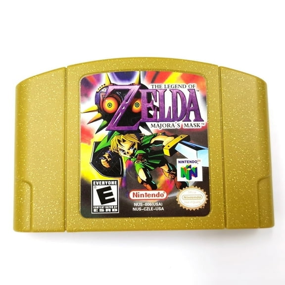 The Legend of Zelda: Majora's Mask Games Cartridge Card for N64 US Version