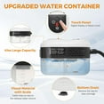 thumbnail image 4 of BEAMNOVA Car Steamer Steam Cleaner for Auto Detailing 1.2L (41oz) Water Container Handheld Steam Machine for Cleaning Portable High Pressure Multipurpose Steam Gun, Color Ivory, 4 of 10