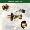 thumbnail image 4 of Adaptador de tanque de propano de 100 libras con manómetro Universal Fit Detoypapa, 4 of 7