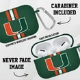 thumbnail image 3 of Miami Hurricanes HD Case Cover Compatible with Apple AirPods Pro 1 & 2 - Stripes by Affinity Bands, 3 of 7