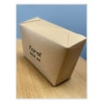 thumbnail image 2 of GEN Reclosable Kraft Take-Out Box 110 oz Paper 160/Carton PAPERBOX4, 2 of 6