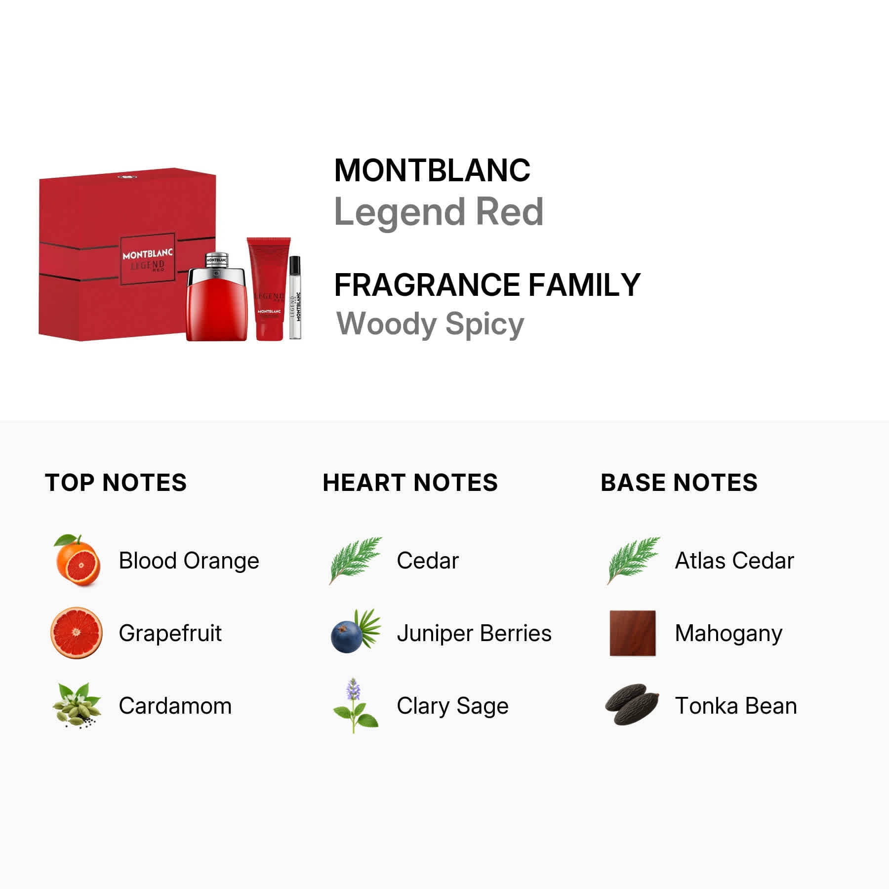 Montblanc Men's Legend Red Gift Set 3.3 oz Eau de Parfum - Walmart.com