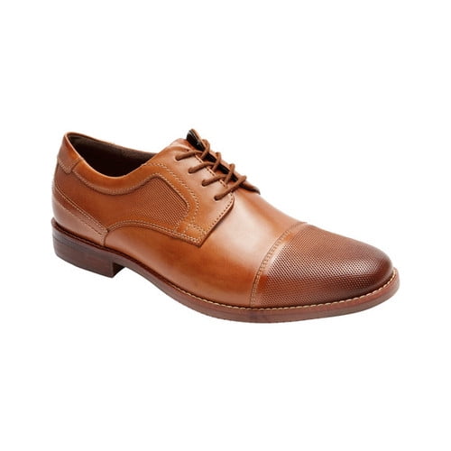 Men's Rockport Style Purpose Perf Cap Toe Blucher - Walmart.com