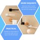 thumbnail image 4 of GOOHOCHY Adhesivo Scrunchie Holder Wall Hook Impermeable Scrunchy Sticking Stick Telescopic Colgando estante, 4 of 7