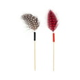 thumbnail image 2 of Assorted Bamboo Color Camo Feather Skewer - 6" - 500 count box, 2 of 3