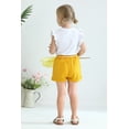 thumbnail image 3 of Tiny Cutey Baby Girl Clothes Outfits Toddler Summer Sleeveless T-Shirt Shorts 2pcs Set for 5-6T, 3 of 6