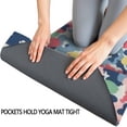thumbnail image 3 of Pioneer Flower Floral Print Pattern Hot Yoga Mat Towel Non Slip for Hot Yoga - Quick-Drying Yoga Mat Cover with 4 Corner Pockets with Travel Bag - Hot Yoga Towel Non Slip 74"x26", 3 of 6